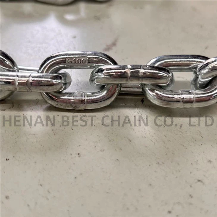 G100 Alloy Steel Lifting Chains 10*30mm EN818-2 Welded Link Chain