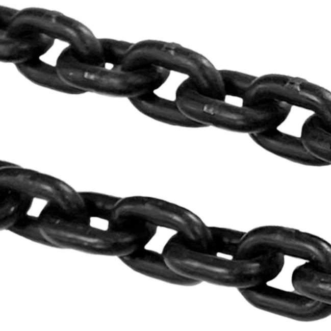 G80 Alloy Steel Blacked Lifting Link Load Chain